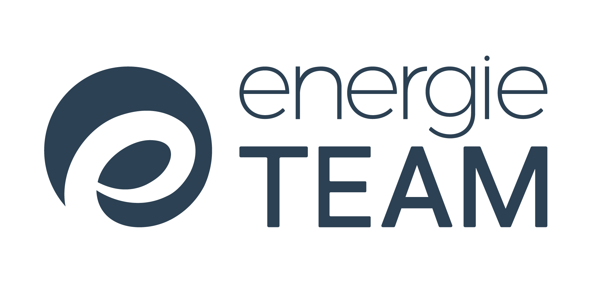 Logo EnergieTeam bleu print